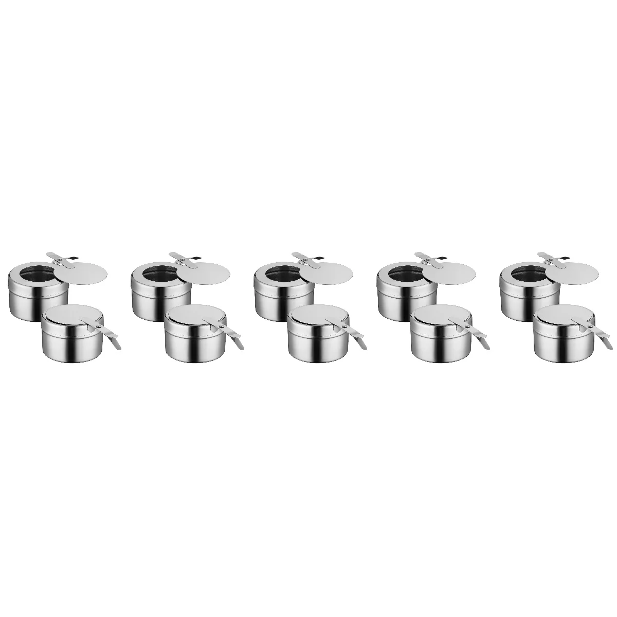 

Fuel Holder Stainless Steel Chafing Fuel Holder Cover Buffet Warmer Warming Trays Perfect Chafing Dishes Buffet Barbecue