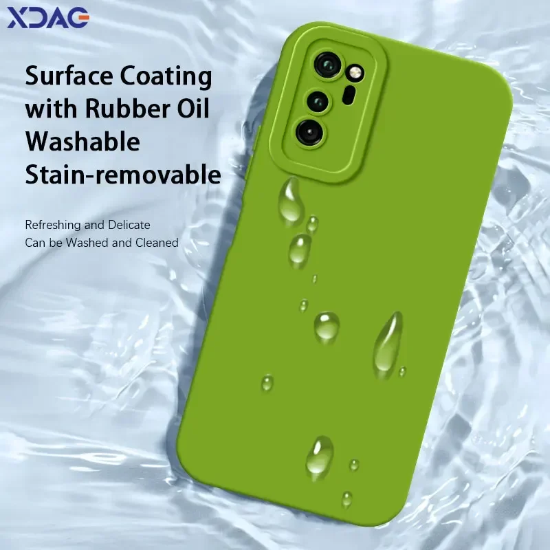 Premium Square Liquid Silicone Protective Phone Case – Soft Shockproof 360° Cover