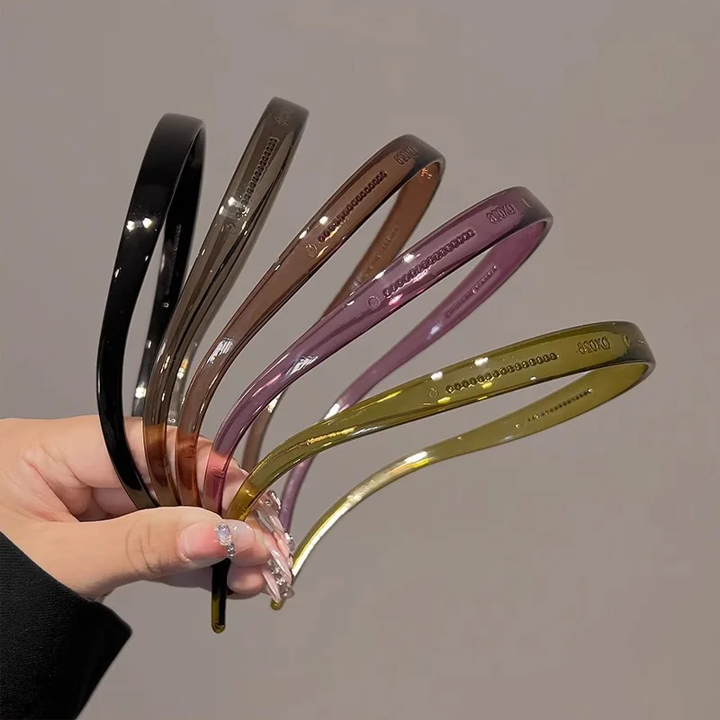 

New Temperament Sunglasses Design Hairband Korean Style Invisible Fixed Headband Girls Non-slip Turban Fashion Hair Accessories