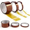 3/6/5/10/20/30/50mm Kaptons Tape 33M 100ft Heat Resistant High Temperature Polyimide Adhesive Tape Insulation For Electronic J50 2