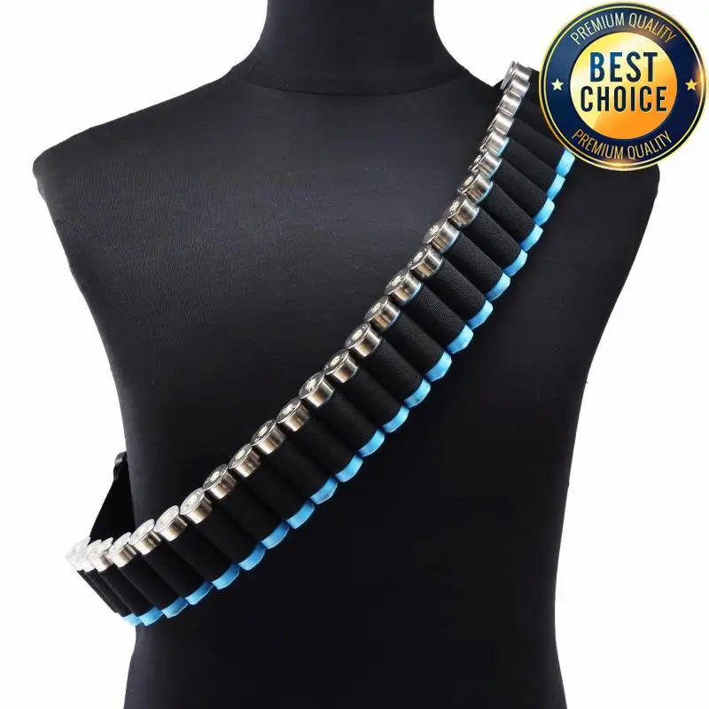 Nylon Tactical Shotgun Shell Storage Belt for Hunting