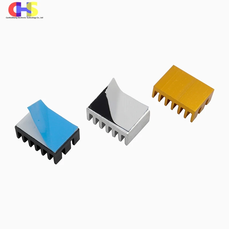 10-Pack Aluminum Heatsink Radiators for Enhanced Heat Dissipation