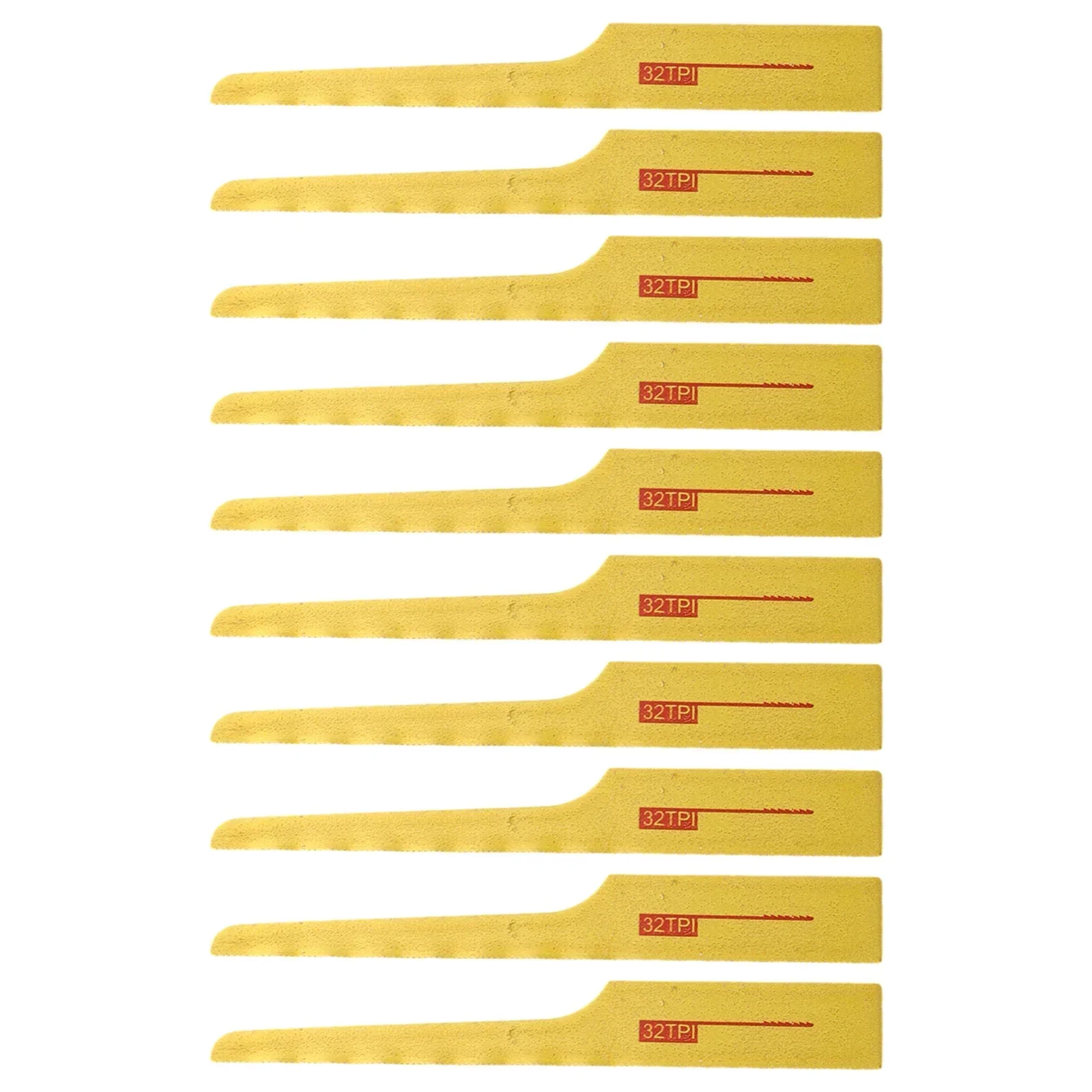 10pcs Pneumatic Saw Blade Accessories Mini Air Saw Blade For Wood Pieces Fiberglass