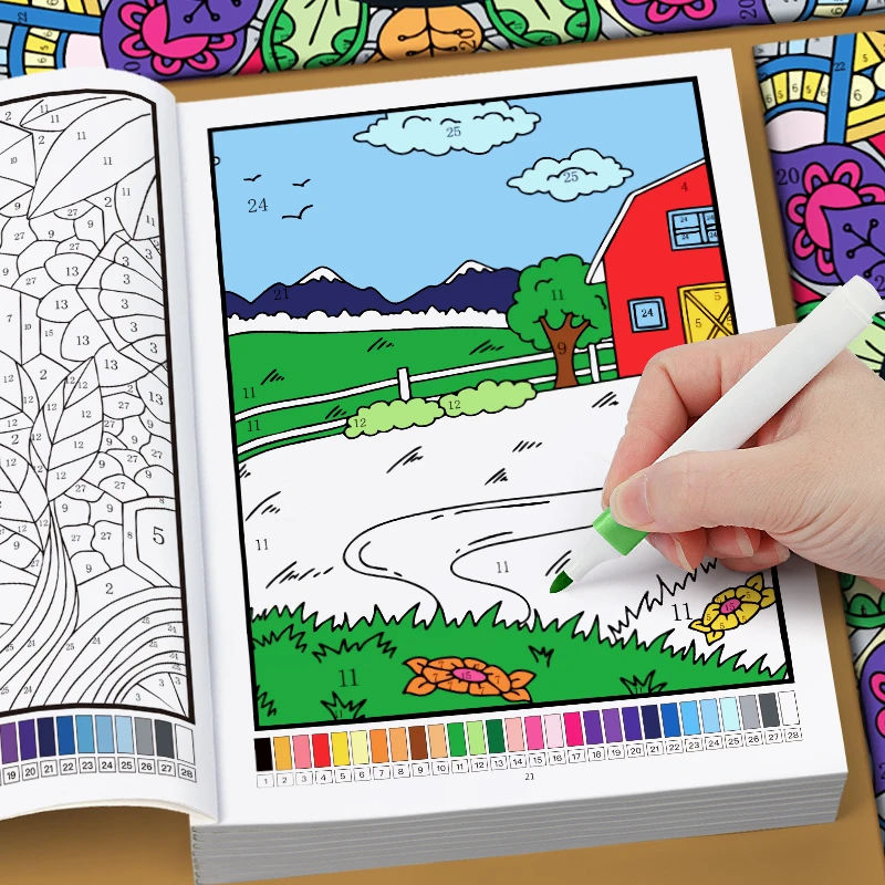 Color by Number Book 3