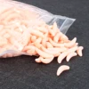 50pcs Lua Soft Bait Fake Breadworms Earthworms Red Worms Soft Worms Fake Worms Fishing Bait 6