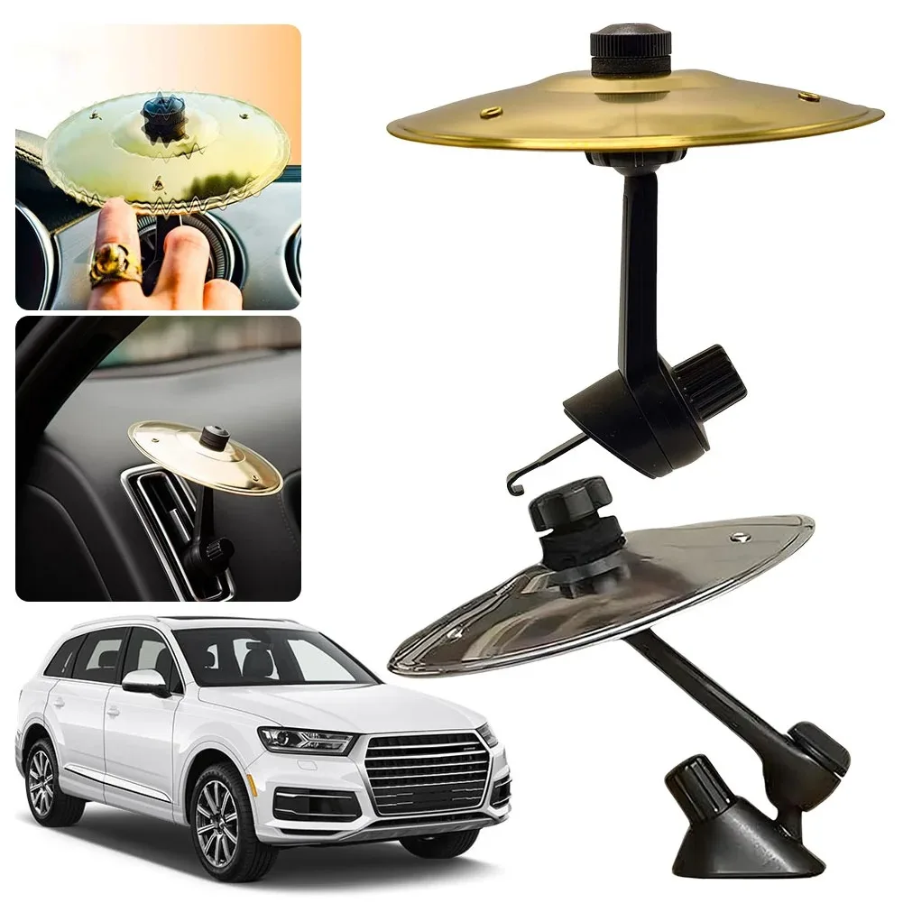 Metal Car Air Vent Cymbals for Dashboard Rhythm
