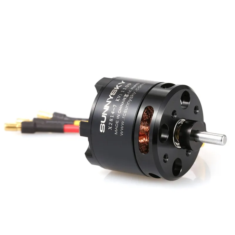 SunnySky 2814 X2814 900KV KV1100 KV1250 3-5S Brushless Motor for Believer UAV 1960mm RC Airplane Helicopter Fixed-wing Drone thumbnail 2