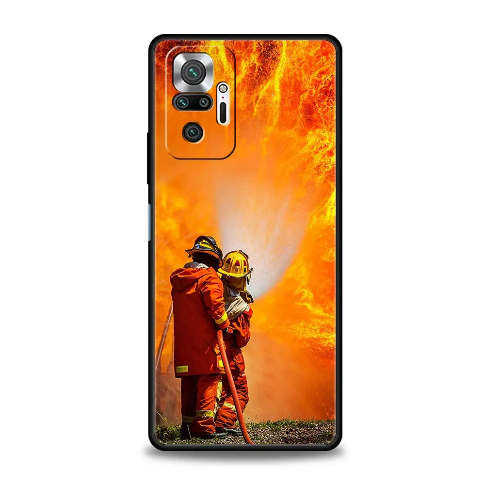 Firefighter Heroes Fireman Phone Case - Durable Protective Cover