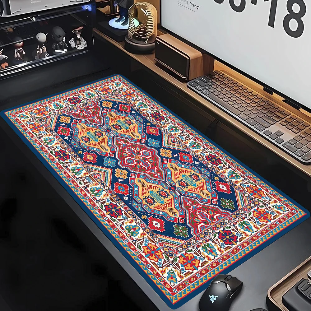 Luxury XXL Persian-Style Desk Mat - Premium Large Office Mouse Pad and Gaming Surface