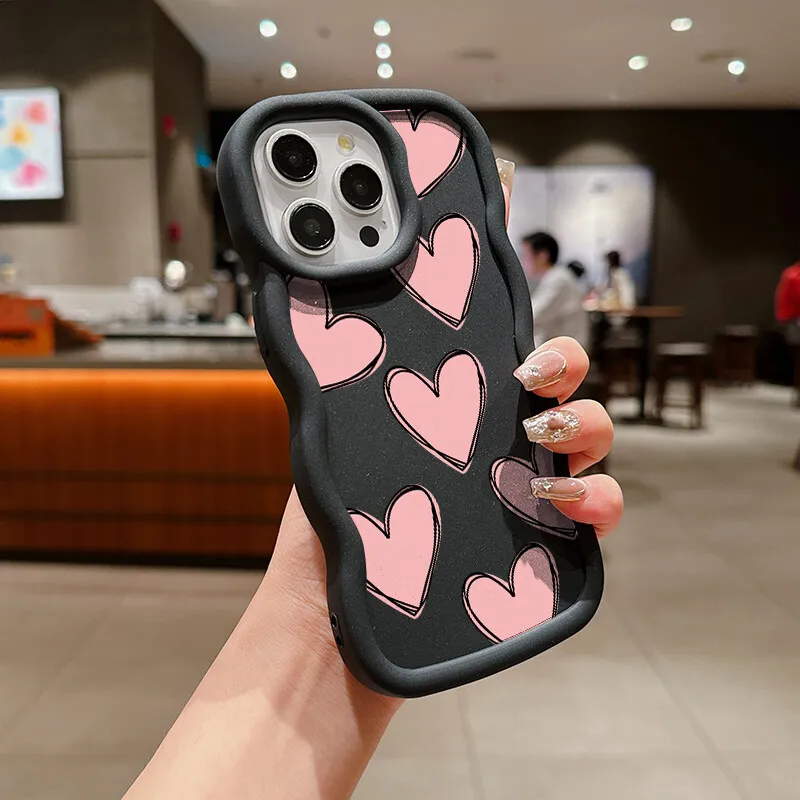 Love Heart Phone Case - Stylish and Durable Protective Cover