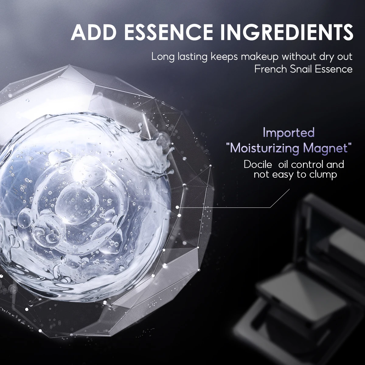 CARSLAN Stay Matte Face Pressed Powder Compact 24H Long Lasting Oil Control Translucent Loose Setting Powder For Face Makeup - Image 2