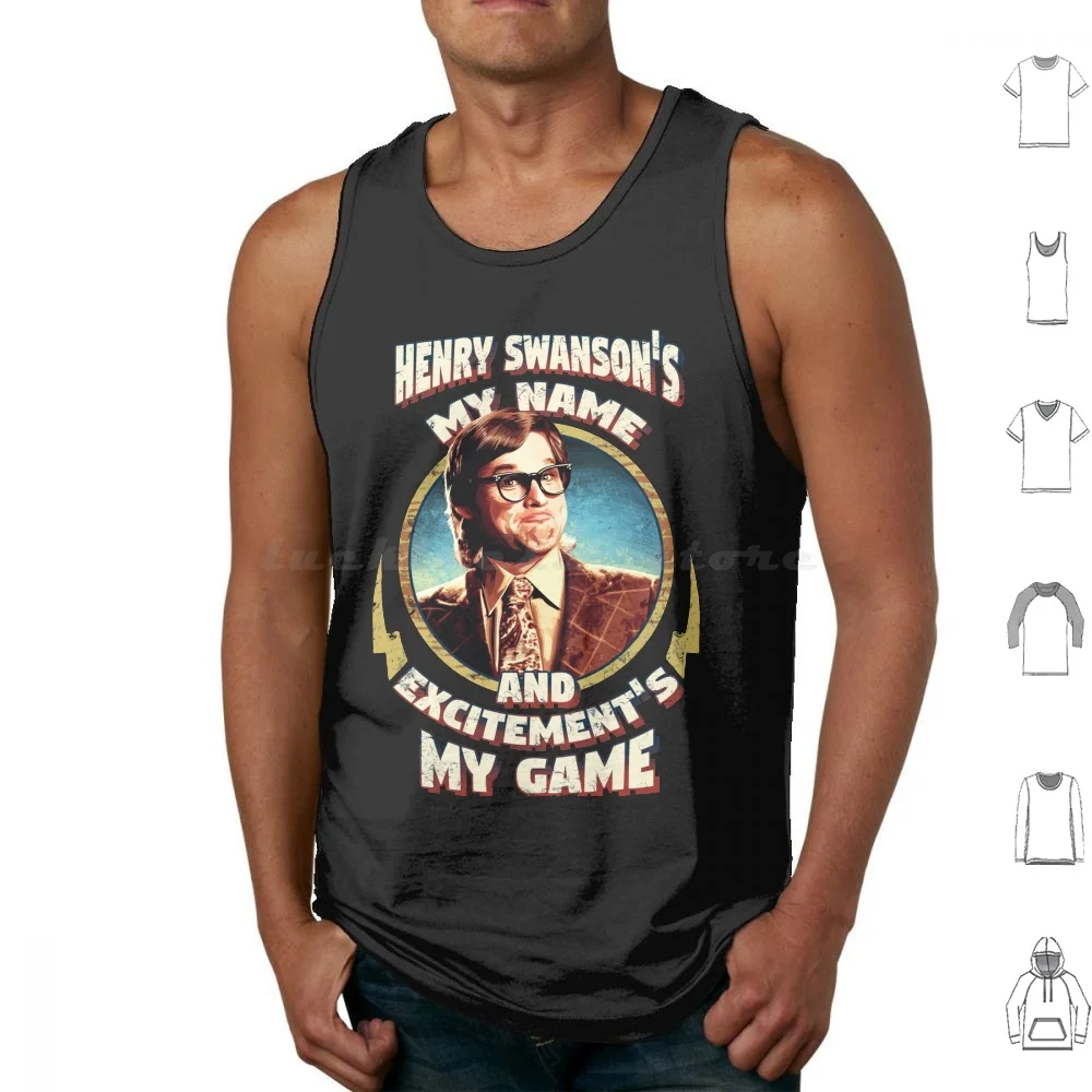 Henry Swanson Big Dough In Little Pork Chop 188 Canotte In Cotone Con Stampa Grande Problema In Little Kurt Russell Jack