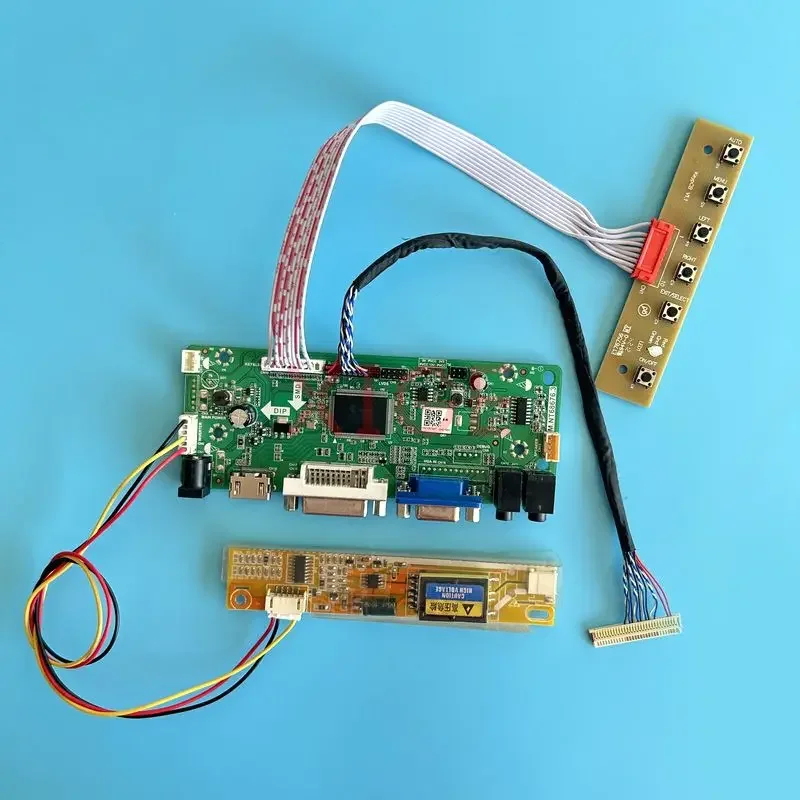 

Плата драйвера контроллера для CLAA154WB03 CLAA154WB04, комплект «сделай сам», DVI VGA HDMI-совместимый с 1ccfl LVDS-30Pin 1280*800, ЖК-экран