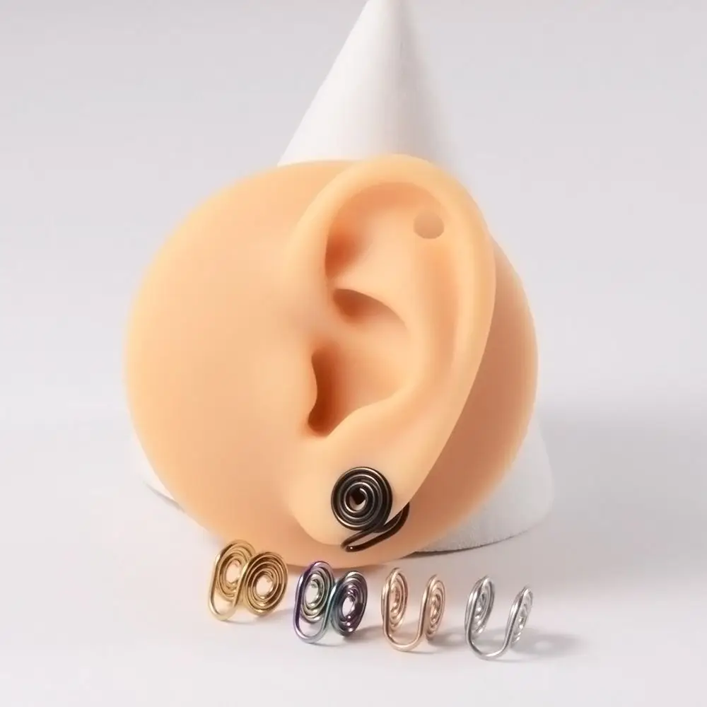 Stainless Steel Pressure Earrings for Keloids Pressure Earrings Clip on Keloid Compression Earring Non Piercing Earring Jewelry