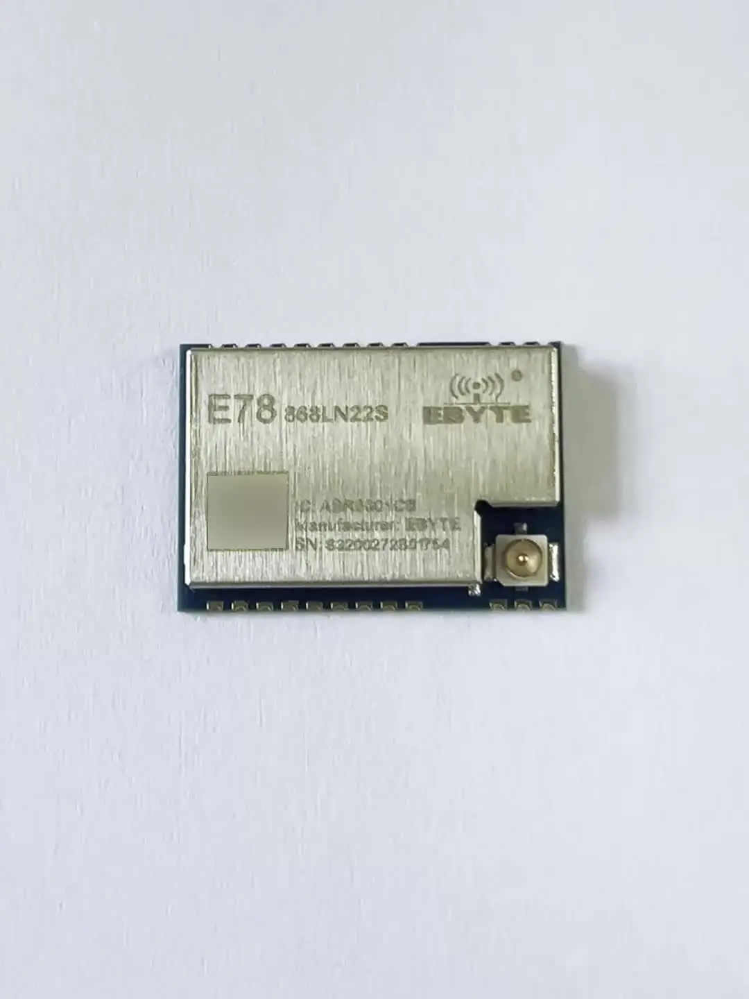 Module LoRaWAN ASR6601 - Fréquence 868 MHz, Puissance 22 DBm, Interface UART, Pour Applications IoT