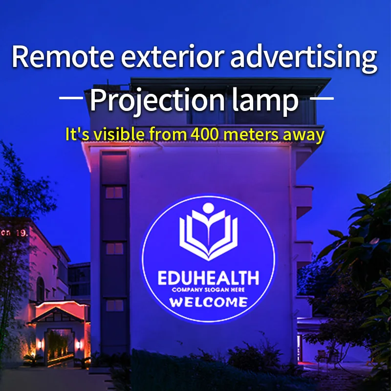 Super Clear High Power 160 Watts Advertising Logo Led Projector Door ...