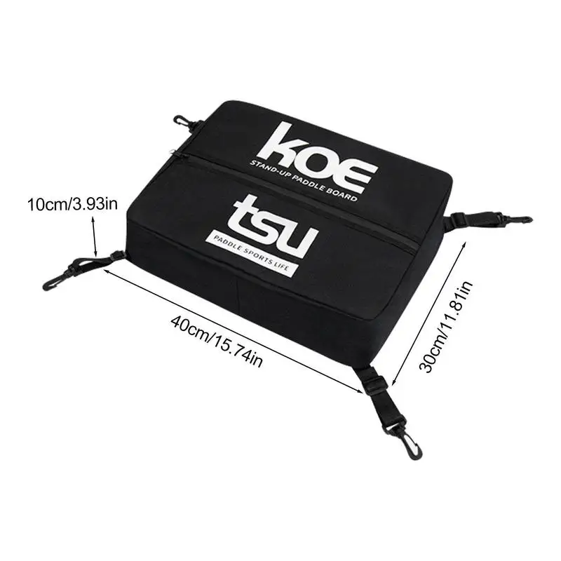 Kayak Paddle Board Deck Bag Stand Up Paddleboard Mesh Bag Cooler Mesh Oxford Storage Cooler Deck Pocket Outdoor Accessories
