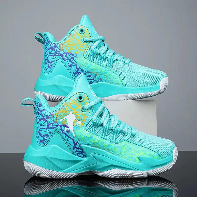 Fashion Basketball Shoes High Quality Boy Street Sport Shoes Men Trainers Outdoor Comfortable Breathable Basketball Sneakers 3