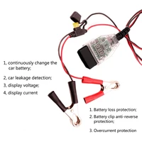 Universal Professional OBD2 Automotive Battery replacement Tool Car Computer Memory Saver Digital Display H9EE 2