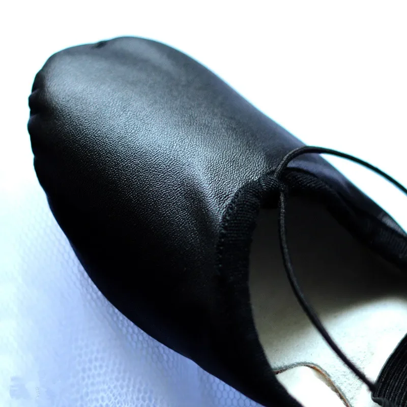 Ballet Shoes With Heels Adult  Women Girls Soft Leather Latin Dance Shoe Practice Teacher Teaching 6