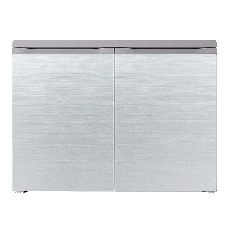 

BCD-219W Refrigerator Air-cooled Frost-free Household Horizontal Cabinet Embedded Small-sized Double-door Low Refrigerator