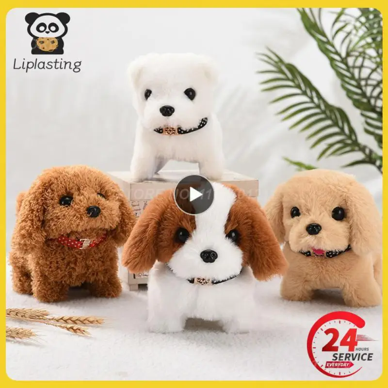  1PCS-Dog-Robot-Cute-Electric-Pet-Simulation-Electric-Puppy-Dog-Plush Bildidee 