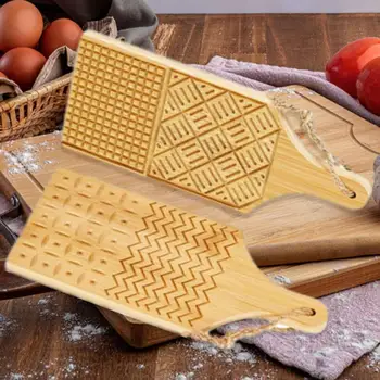 2x Gnocchi Maker Spiral Noodle Tool Portable Butter Pasta Board Pasta Maker per la cucina di casa cucina Noodle Making Restaurant 1