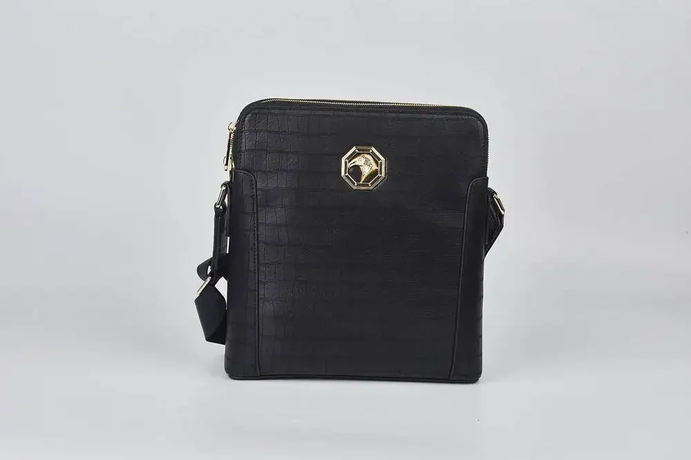 

BILLIONAIRE OECHSLI Cowhide bag One Shoulder 2024 new Satchel high quality men new British fashion business embroidery gentleman