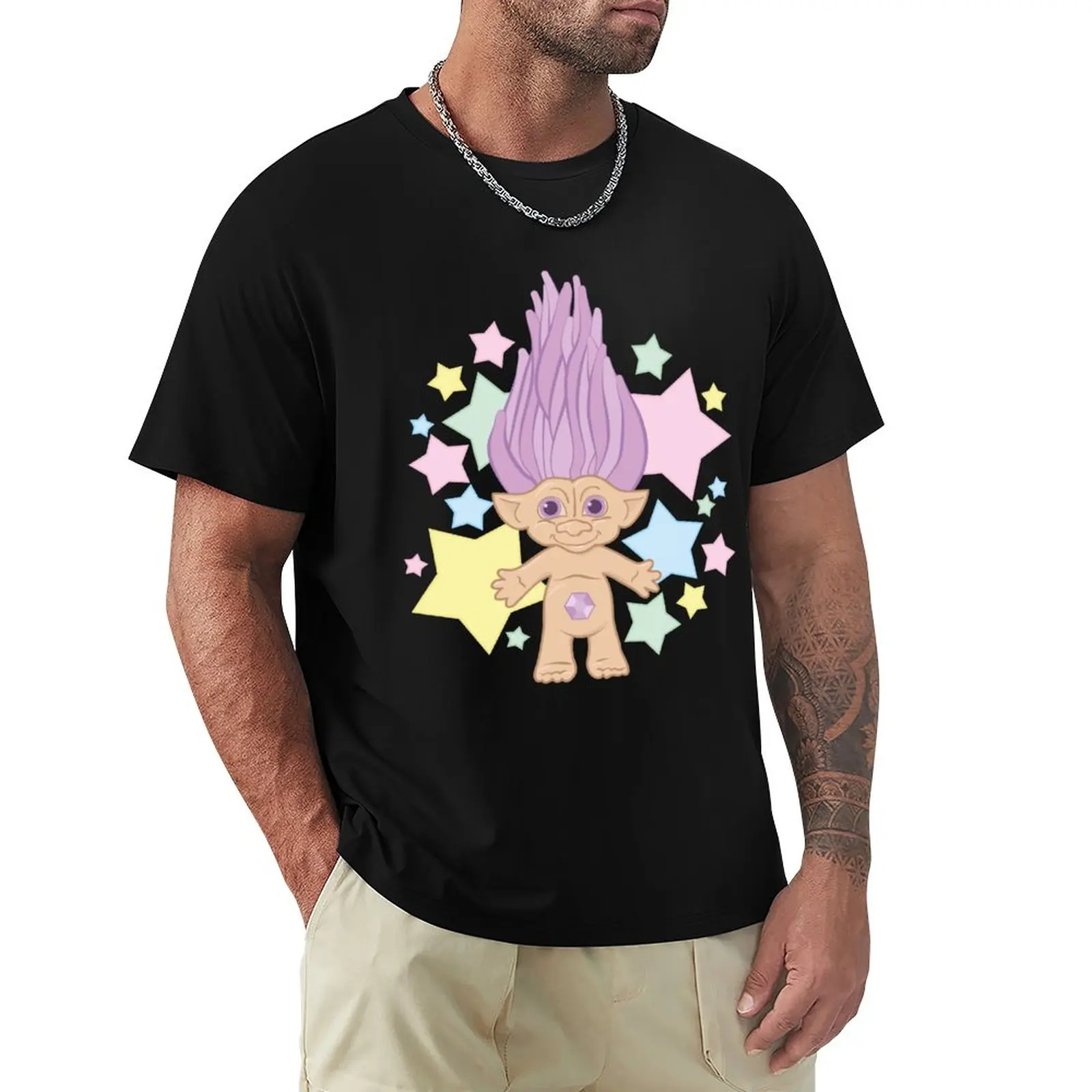 

Cute Lucky Troll T-Shirt kawaii clothes graphics t shirt custom t shirts t shirt men