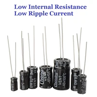 200pcs/lot Electrolytic Capacitor Assortment Kit - 15 Values (10V, 16V, 25V, 50V) 0.1uF-220uF - Includes 0.22uF, 2.2uF, 100uF - Image 4