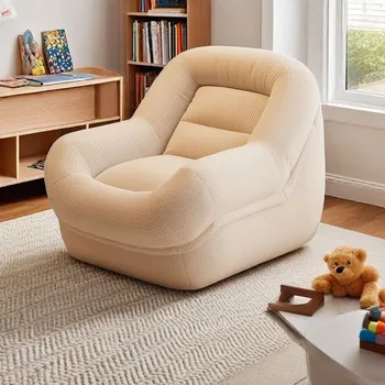 Single Person Sofa Chair EPS Particle Leisure Recliner Small Apartment Living Room Bedroom Trendy Furniture