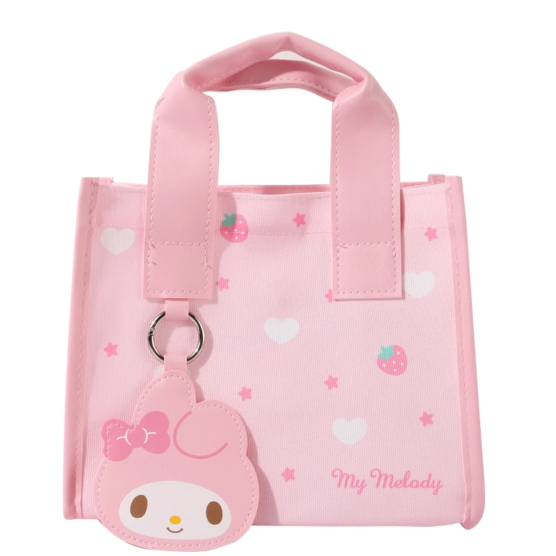 Miniso Sanrio Characters Quadrate Lunch Tote Cinnamoroll Kuromi Bento