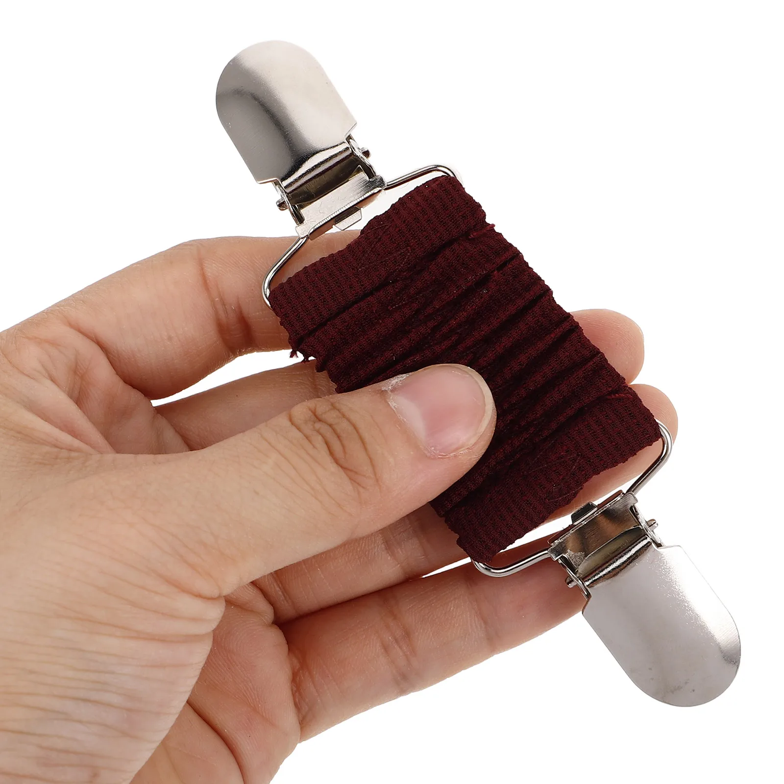 여성용 옷걸이 클립 2개 세트, 가디건 클립, 허리 조임 드레스 백 클립, 스웨터 숄 고정 클립 세트, 스웨터 클립