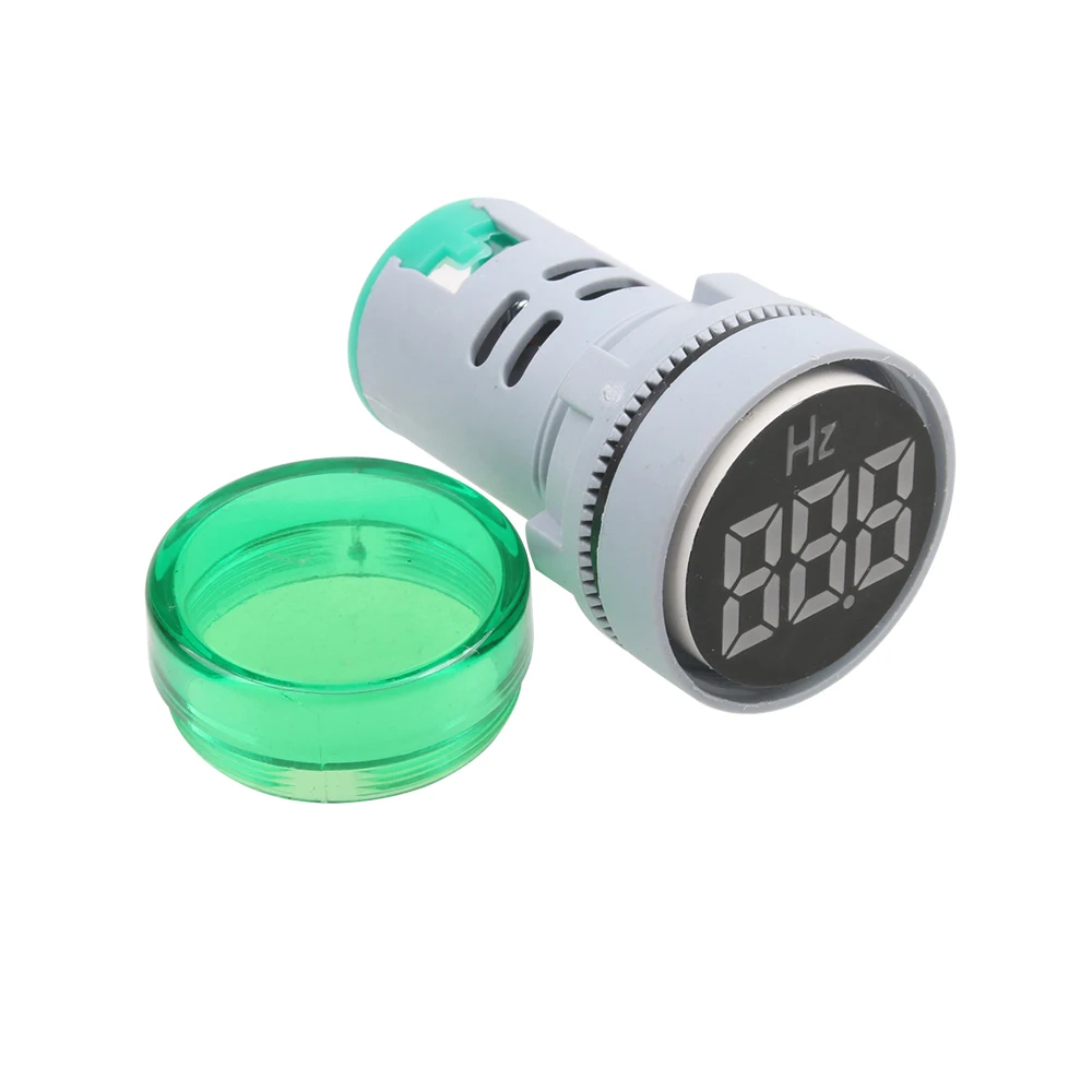 Digital Display Electricity Hertz meter Frequency meter indicator light AC Red Combo Tester 0-99 Hz Green White Yellow
