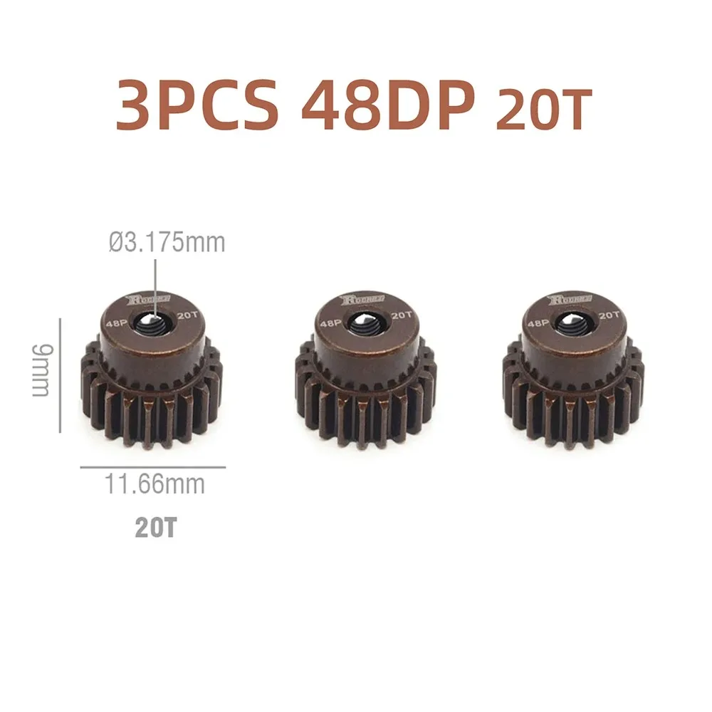 Pignone Rocket 48DP In Alluminio 7075 Rivestito In Titanio 33 Denti - Foto 4