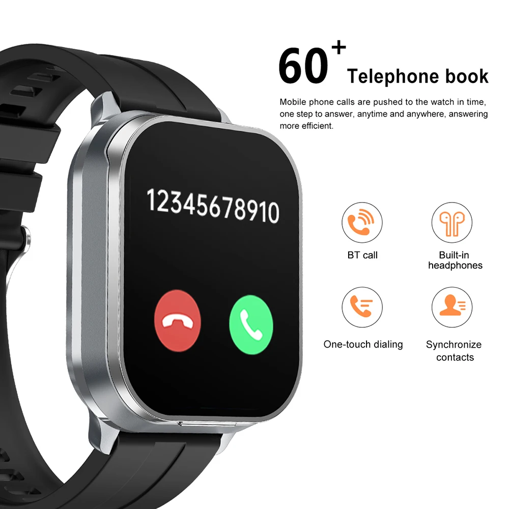 In1 Smart Watch Headphone Smartwatch TWS Bluetooth
