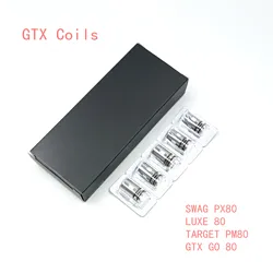 5Pcs GTX Mesh Coils SWAG PX80 / LUXE 80 / GTX GO 80 / TARGET PM80  Pod System Device Kit Replacement Core Head