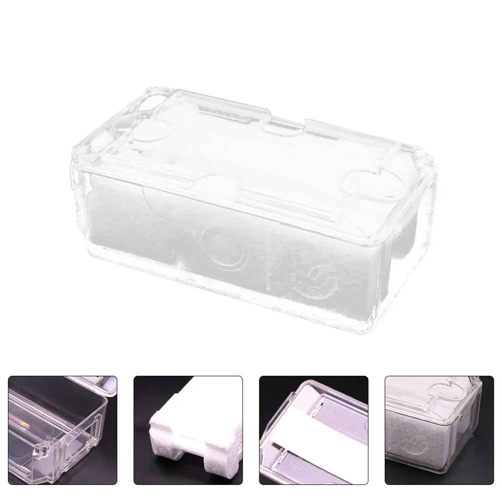 Transparent Watch Box Opener Tool under Cabinet Lights Clear Winder Ultra Organizer Storage Case Wallet Man for watch storage box,watch case opener tool