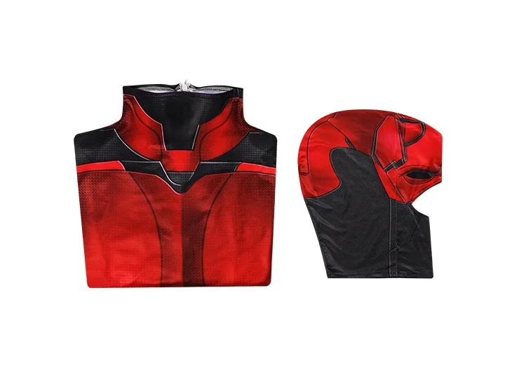 Marvel Comics: Daredevil | Red Bodysuit and Mask Cosplay Costume 26 Marvel Comics Daredevil Red Bodysuit Mask Cosplay Costume