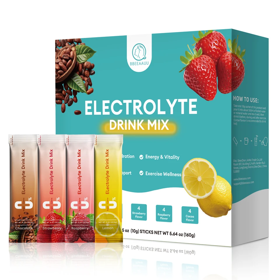 Sugar Free Electrolyte Powder Hydration Drink Mix