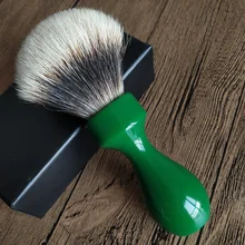 

XZAN 24mm/26mm manchurian two band badger hair knots and resin handle shaving brush by handmade