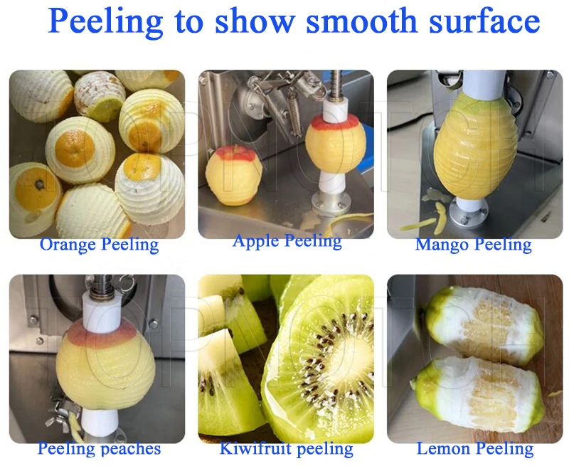 Description Picture 5 of item50W Electric Stainless Steel Fruit Peeler Peeling Machine For Apple Pear Orange Lemon