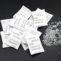 50 Pack 1g Non-toxic Silica Gel Moisture Dehumidifier Absorber Anti Humidade Desiccant For Kitchen Room Clothes Food Storage 2