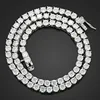[Tennis Chain] Premium Unisex Moissanite Tennis Necklace for Men Original 925 Sterling Silver Hip Hop Tennis Bracelets for Women 2