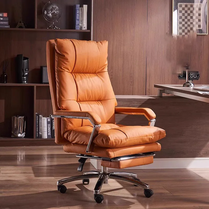 

Hand Wheels Office Chair Executive Modern Relaxing Waiting Ergonomic Armchairs Library Boss Meubles De Bureau Office Furniture