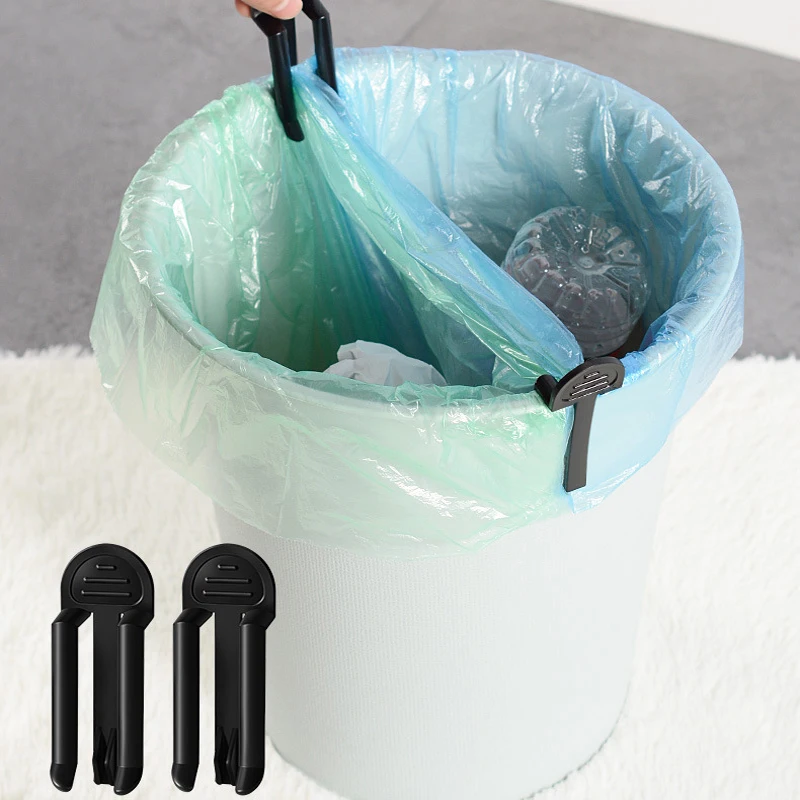 10pc Medium Durable Rubberbands 5 to 15 Gal Trash bin LINER HOLDER Bag  holders