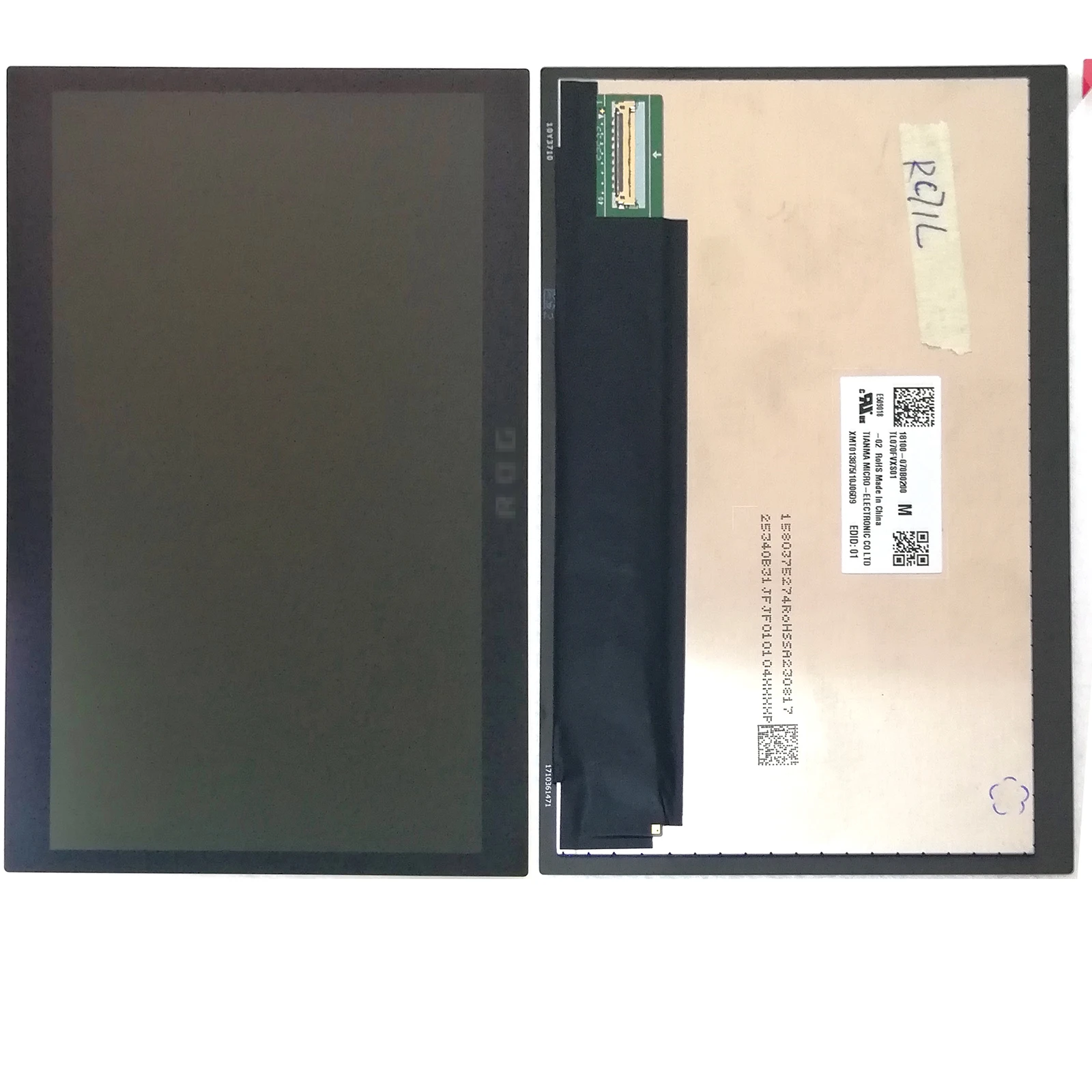 

ЖК-дисплей 7 дюймов для ASUS ROG Ally RC71L-NH001W FHD IPS с сенсорным экраном и дигитайзером с инструментами + 3M