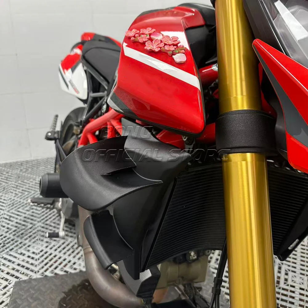Für DUCATI Hypermotard 950 Seitenflügel Seitenspoiler FRONTALE SPOILER Hypermotard 950 SP RVE 2019-2024 Winglets – Detail 9