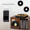 6/30PCS Acrylic Record Display Holder Self Adhesive Album Disc Rack Wall Mount Self Hook Multipurpose Poster Storage Float Shelf 4