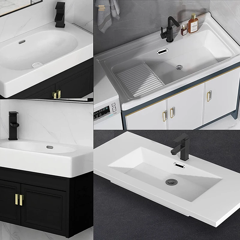 Wash Basin Overflow Ring Neatly Decorated Cover Wash Basin Overflow Plug Plug Spare Sink Plastic Ring
